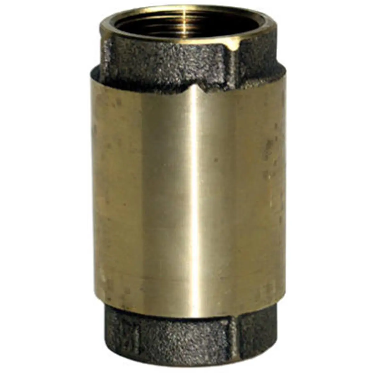 212 MAIN CV-200NL Brass Check Valve - 2 in. Lead-Free Brass Body, Water Source Compatible, Positive Sealing Action, 200 psi Rated, Low & High Pressure, 4.5 l x 2.75 w x 2.75 h in Household Appliance Part