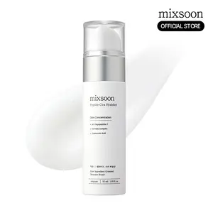 [mixsoon Official Shop] Peptide Cica Hyalshot 1.69 fl.oz / 50ml - Hyaluronic Acid Serum with EGF & Adenosine for Deep Moisturizing, Korean Glass Skincare Hydrate Moisture