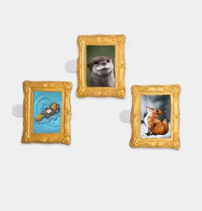 Mini Wax Frame Art – Animal Set of 3