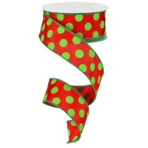 Large Polka Dot Ribbon