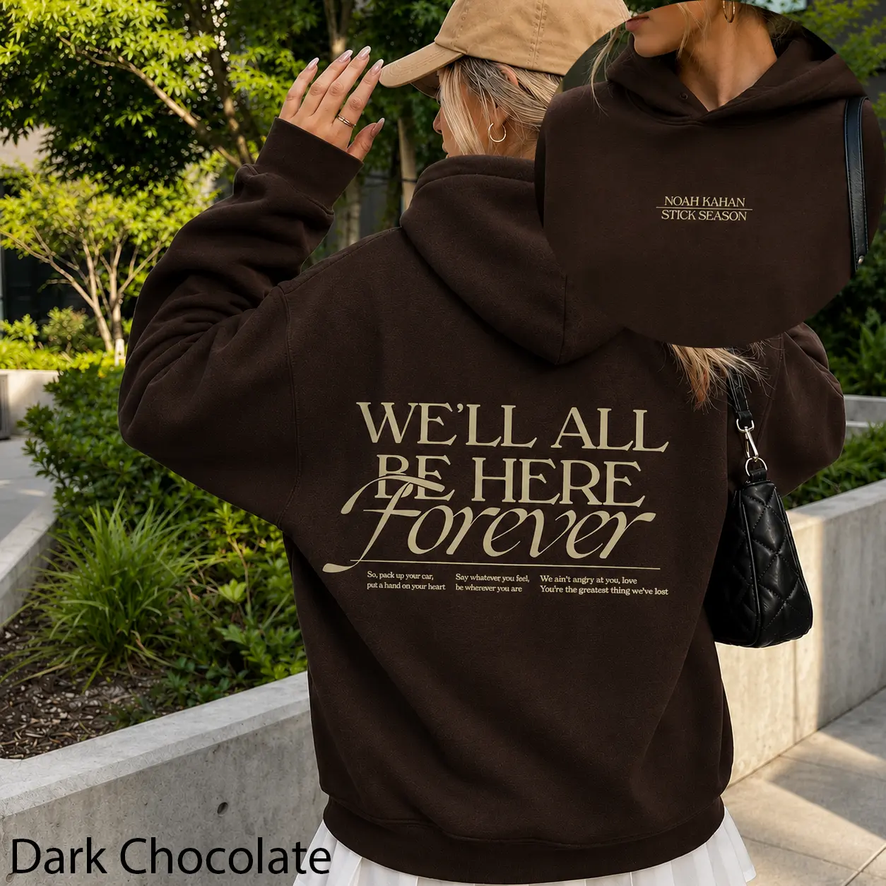 Noah Kahan We'll All Be Here Forever Hoodie Gildan Unisex, Full Size Options, Folk Indie Music Fans Merch