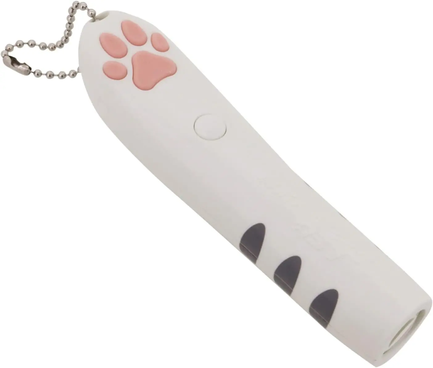 Cat Paw Laser Pointer LED Beam Mouse-Shaped Keychain with AAA Battery