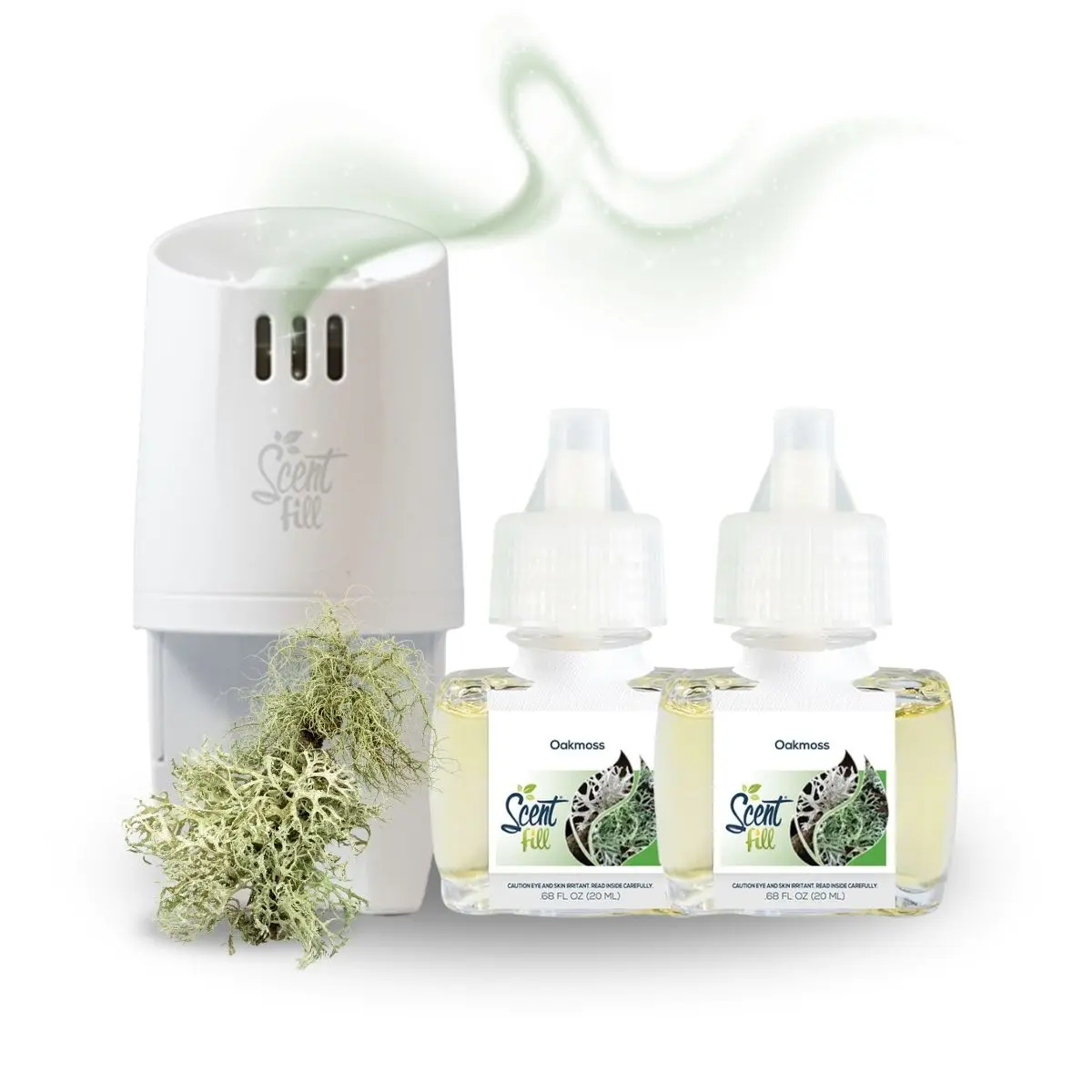 Oakmoss Plug in Refill Air Freshener Starter Kit Room Scents Home Fragrances
