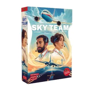 1-box pack, Sky Team Collaboration Board Game | Simulation Strategy Tabletop Game | Ideal choice for Valentine's Day dates, Christmas gifts, graduation presents, friend duels, and holiday family and friend gatherings