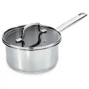 BergHOFF Helix 18/10 Stainless Steel 6.5" Saucepan 1.6qt