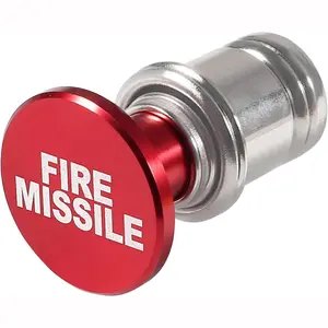 Car Fire Missile Button, Dustproof Car Engine Start Stop Button Cover, Universal Car Interior Decoration Accessories for Most Vehicles, Cars, Trucks, Boats, Car Accessory