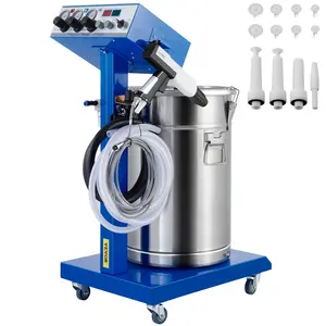 fathersdaygift  New Electrostatic Spray Powder Coating System Machine Spraying Gun Paint System Powder Coating Equipment