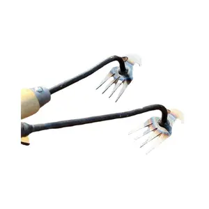 Weed Puller Tool,Weeding Artifact Uprooting Weeding Tool Dual Purpose Manual Hand Weeders Tool for Gardening Vegetable Backyard Farm Planting(Wooden Handle)