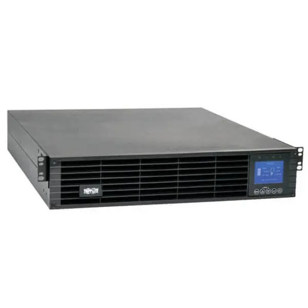 Tripp Lite SUINT3000LCD2U Smart Online UPS - 3000VA Rackmount Power Stabilizer with Batteries, 5 Strategies, +/-2% Regulation, AC Input, Interactive Front-Panel LCD (Rackmount Units, Power Stabilization, Expandable Backup, Reliable Battery Backup), 5 Powe