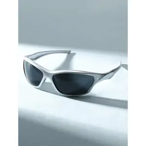 Unisex Vintage Y2k Style Frames Sunglasses, Trendy Casual Sporty Wrap Around  Thin   Sunglasses for Everyday Use, Fashion Cool Accessories for Outdoor Activities, Men's Sunglasses