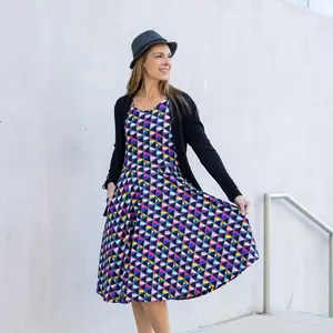 Pride Flags Twirl Dress with Pockets