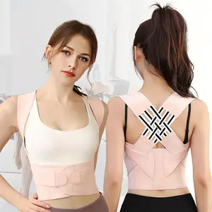 Men & Women Shapewear Waist Trainer Back Support Belt, Waist Training Belt, Adult Posture Correction Strap, Lumbar Spine Protection, Prevents Scoliosis, Adjustable Back Brace