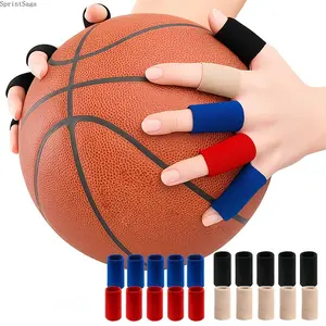 10 high elastic and breathable finger sheaths, soft and comfortable, suitable for basketball, volleyball, table tennis fitness training, and can also be used as work finger covers, a must for outdoor sports