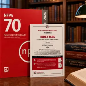 NEC 2026 Code Book NFPA 70 National Electrical Code New Edition with Index Tabs for Easy Reference