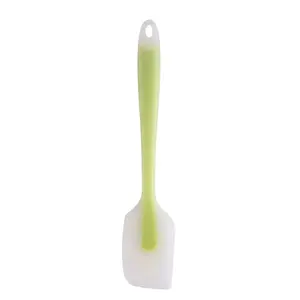 High-Temperature Resistant Silicone Spatula, Half-Transparent Cream Mixer Blade, Cake Icing Knife, Kitchen Baking Tool