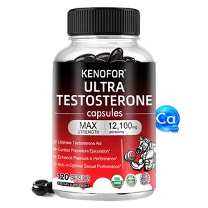 Kenofor Health Supplement, Supports Men's Health and Athletic Performance 120 Capsules