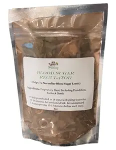 All Naturell Healing Blood Sugar Regulator Tea Natural US Made Herbal Tea for Diabetes