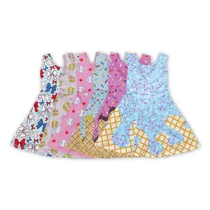 Girls Athletic Sleeveless Dress