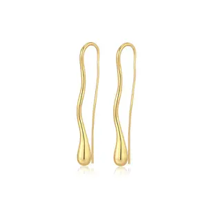 The Drip Drop Threader Earrings