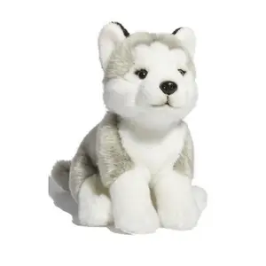 Hugs and Cuddles™ Rescue Center 10" Husky Plush, Ultra-Soft Fur