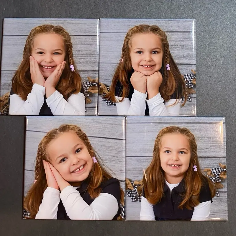Custom Photo Magnets - Personalized Decor for Your Space - Fridge Magnets - Birthday Gift - Graduation Gift