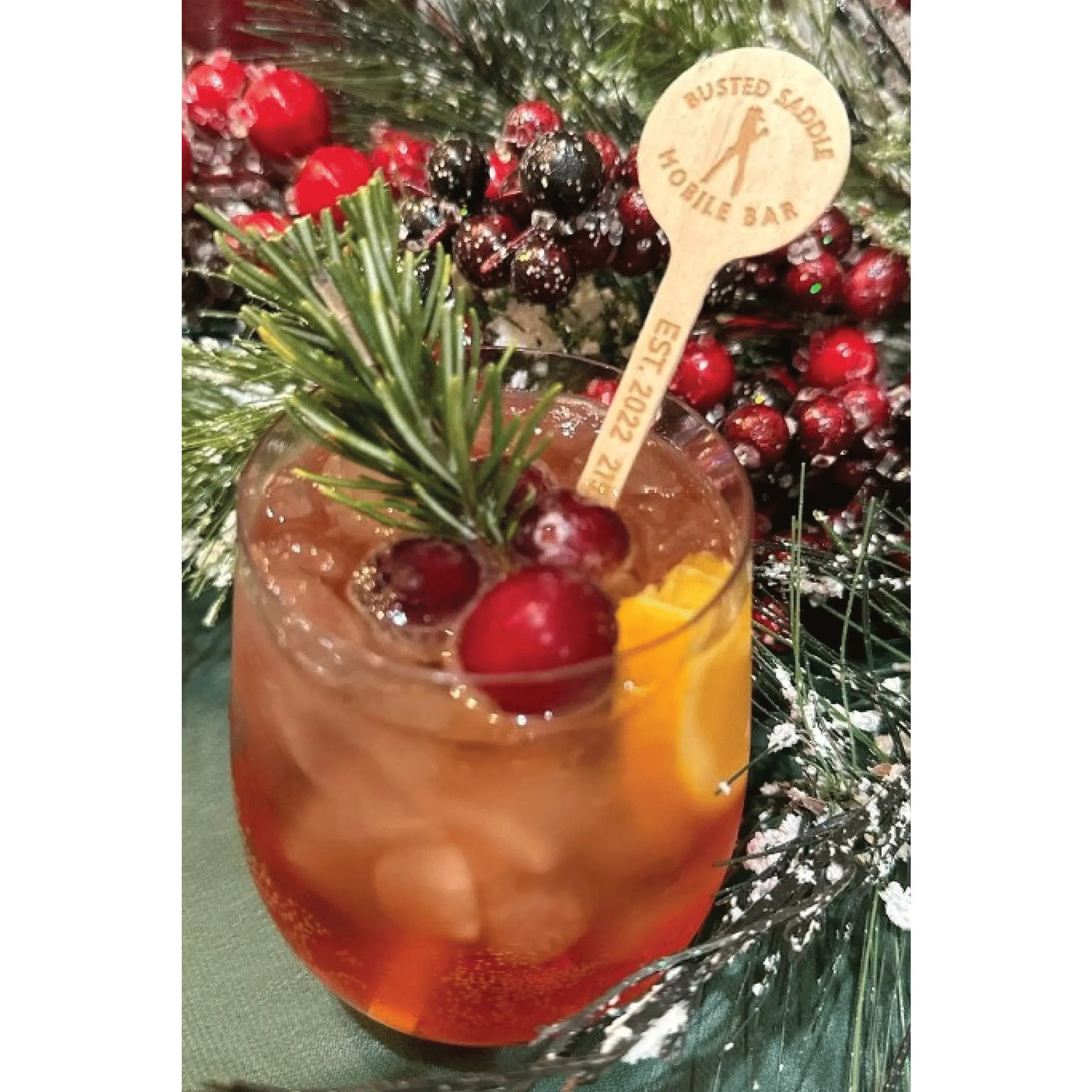 Custom Round Top Drink Stirrers