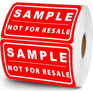 Sample, Not for Resale Labels Not for Resale Stickers 500 Pcs Inventory Labels Retail Store Sale Displays Label for Inventory,Retail Store,Sample,Showcase Products 1 x 2 Inch