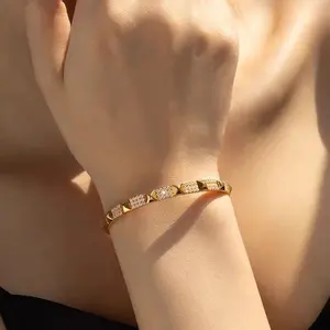 Stealth Facet Bangle hand made fashion jewelery