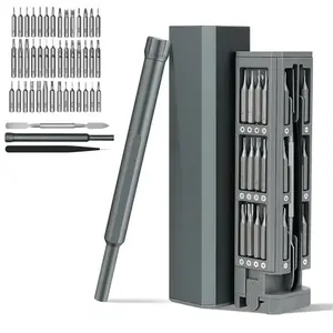 New Upgrade Precision Screwdriver Set, 45 in 1 Mini Screwdriver Set with Case, Magnetic Precision Screwdriver for Electronics, Eyeglasses Watch, Phone, Camera, Laptop, MacBook, Computer, PC, PS5, Xbox, Switch, man tools gifts