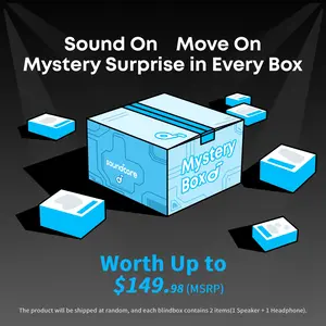 soundcore Limited Blind Box Set: 1 Speaker + 1 Headphone, Random Model and Color, Mystery Bundle soundcore Limited Blind Box Set: 1 Speaker + 1 Headphone, Random Model and Color, Mystery Bundle