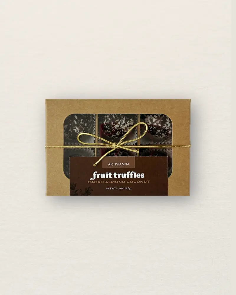 Cacao Almond Coconut Fruit Truffle