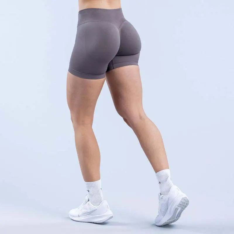 Df*Impact Shorts - 4.5" Stretch Nylon with Subtle Glute Contour, Low Ribbed Band