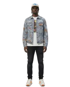 Tywin Pin Stripe Twill Jacket