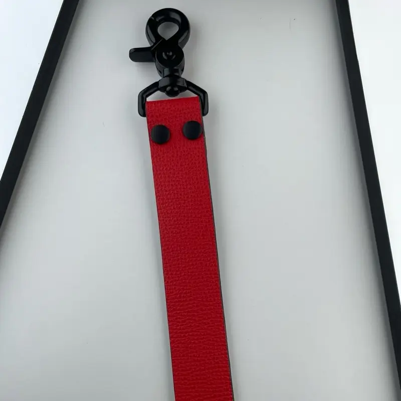 Premium leather keychain