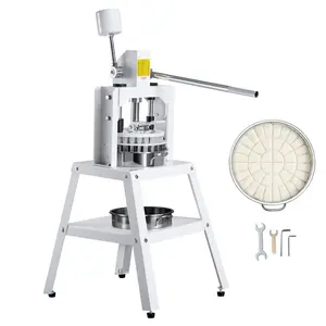 fathersdaygift VEVOR Dough Divider Rounder, 40PCS Manual Dough Equal Divider Machine, 1.06oz - 4.94oz Hand Press Dough Cutter with 304 Stainless Steel Tray and Blade, Bread Maker for Bakery, Restaurant, Commercial