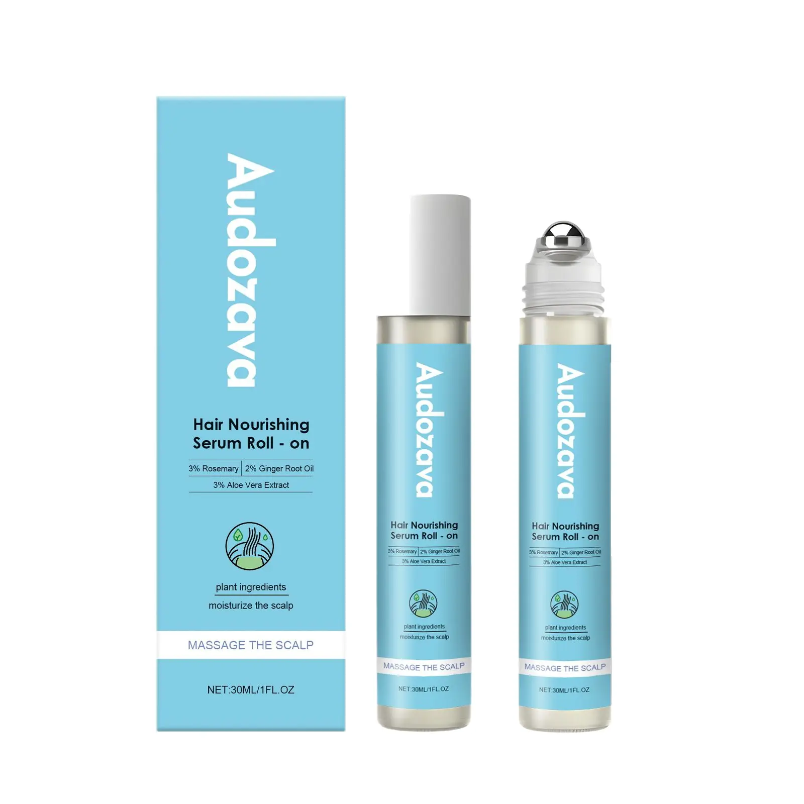 Hoegoa Hair Roller Serum, Moisturizing & Nourishing Scalp Care, Volumizing Formula for Healthy Hair Growth, Essential Hair Treatment, Hydrating Hair Care, Haircare Liquid, Haircare Product