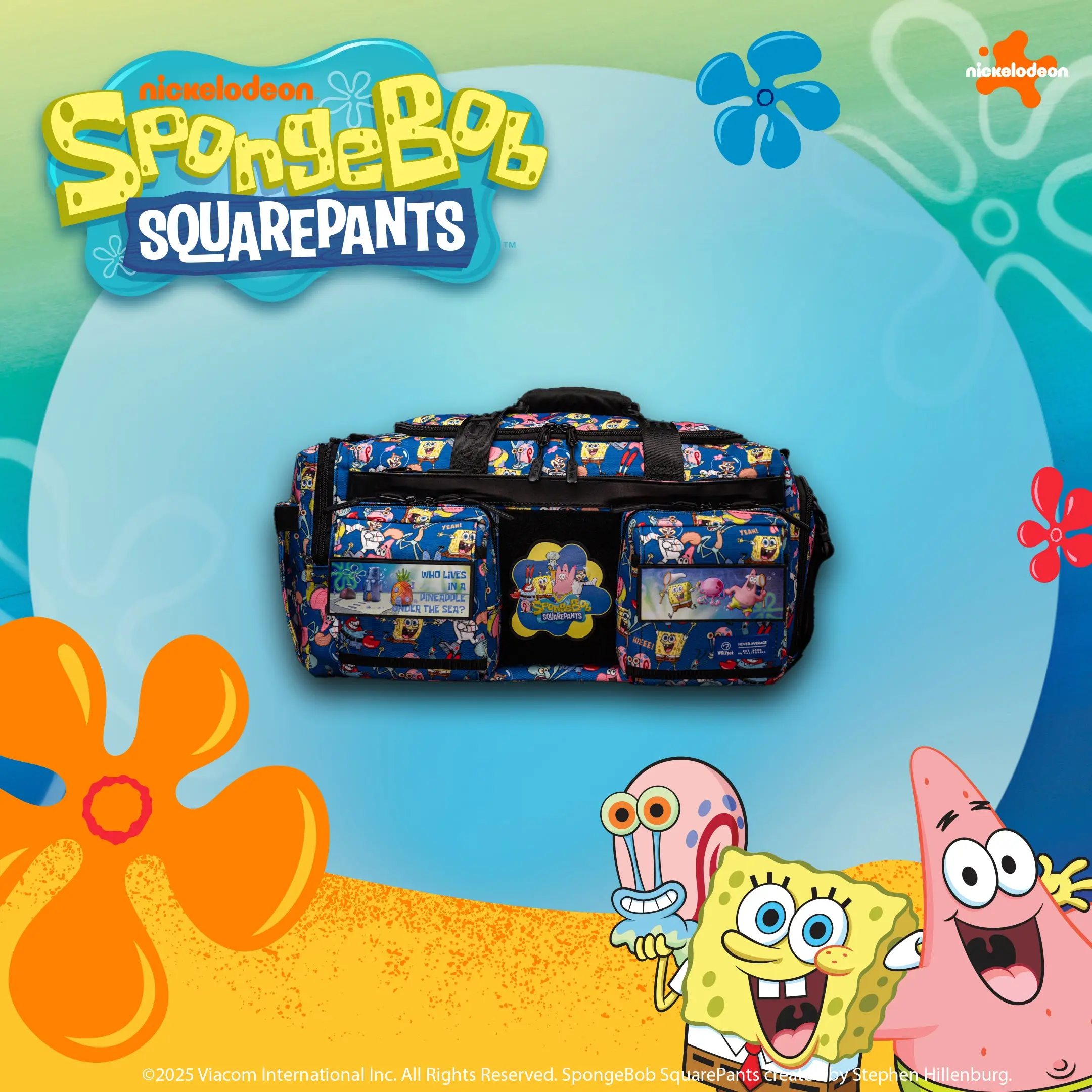 SpongeBob SquarePants 30L Perfect Duffle Bag Sale