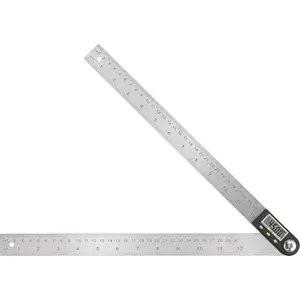 12 Inches (300mm) Stainless Steel Digital Angle Finder, Precision Measurement Tool, Durable Construction, Ideal for DIY & Professional Use