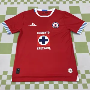 24 25 MEXICO LIGA MX CRUZ AZUL 3rd Away Short Sleeve Soccer Jersey Quick Dry Fan Edition