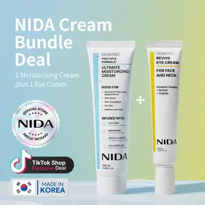 NIDA YouthfulFormula Cream and Revive Cream Bundle Elastic Skin Moisturize Daily Radiant Skin