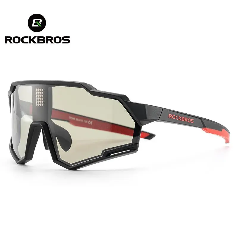 ROCKBROS Polarized Photochromic Unisex Outdoor Sports Eyewear, Smart UV Protection Cycling Sunglasses (Unisex Names Included)