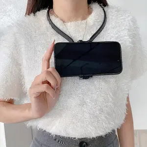 A Neck-Mounted Phone Holder That Allows for Quick Switching Between Horizontal And Vertical Shooting, Suitable for Lazy Users And Compatible with Action Cameras