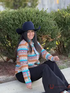 ARIAT JACKET NEW TEAM SOFTSHELL FALLON SERAPE PRINT 10053014