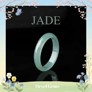 Skinny Green Jade Ring | Natural Jade Band US Size 3–13 | Minimalist Stacking Ring | Polished Finish | Calm & Balance Gift for Her