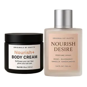 Serenity by Ogette collectionnourish, desire, perfume , and nourish+ body cream