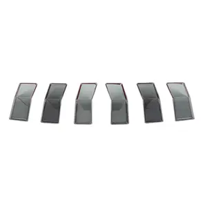 Automotive Car Accessories, Smoke Finish Tail Light Cover Trim for 2024+ Ford Mustang Rear Taillights