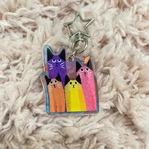 Artify byTasha - Keychains - Cat family