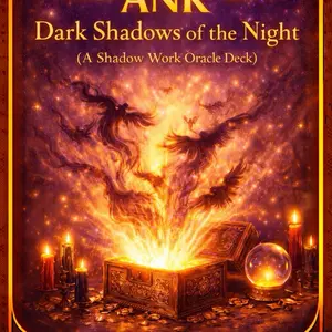 Ayiti Nan Kat Dark Shadows of the Night Oracle Deck - A Shadow Work Oracle Deck for Insightful Readings