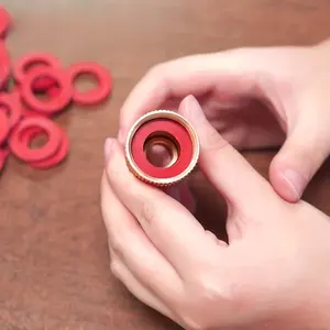 4pcs Heavy Duty Silicone O-Ring Garden Hose Gaskets - 5/10-Pack Leak-Proof Seal Washers, Universal Fit