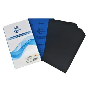 Aqua Maxx Wet or Dry Sandpaper Finishing Sheets 9x5 inch - 1000 GRIT - Box of 50 - (25933)